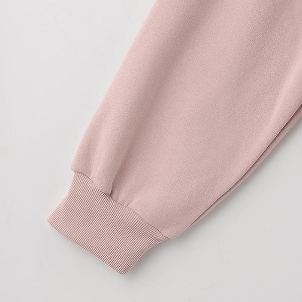 【GOODPRICE】加絨學院風套頭衫