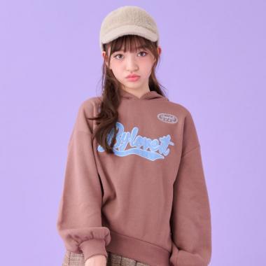 連帽長款套頭衫