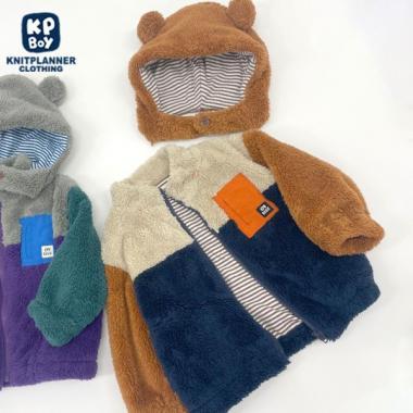 KPBOY クレイジークマ絨面夾克(80~120)