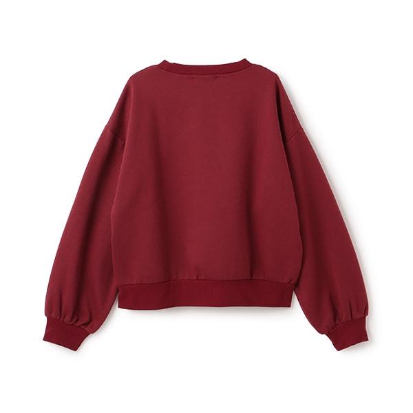 【GOODPRICE】加絨花卉字母衛衣