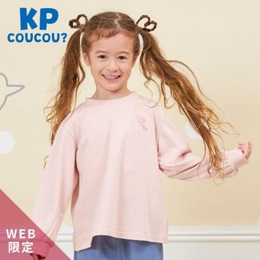 KP coucou? 單點刺繡長袖T恤(80~140)