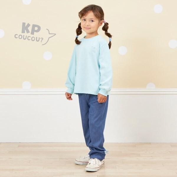 KP coucou? 單點刺繡長袖T恤(80~140)