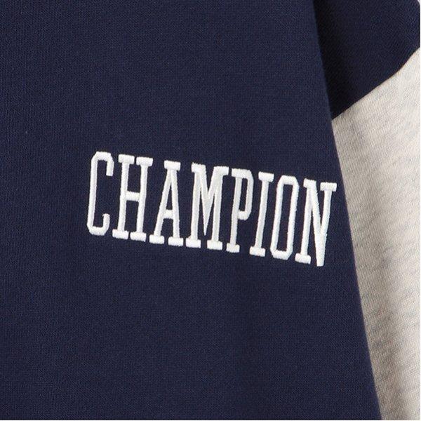 【Champion】【100%純棉】加絨棒球夾克