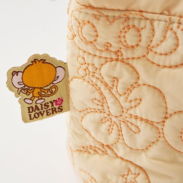 ルッキー 全面刺繡束口手提包