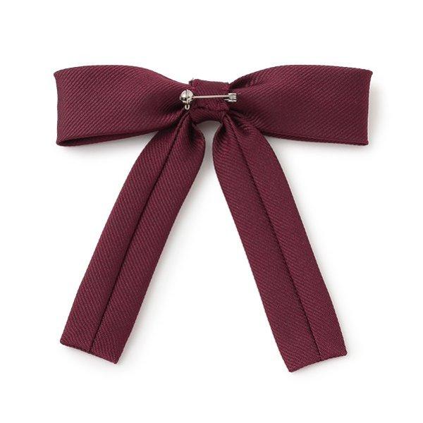 *純色蝴蝶結胸針