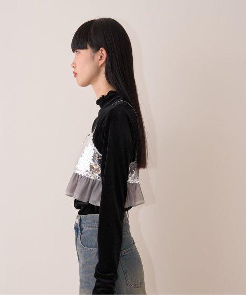 亮片吊帶背心【韓國時尚】