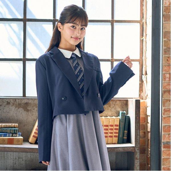 【畢業服】【典禮】帶徽章短款外套