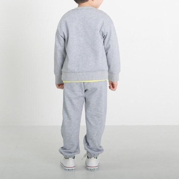 KPBOY 電車刺繡薄絨套裝(80~120)