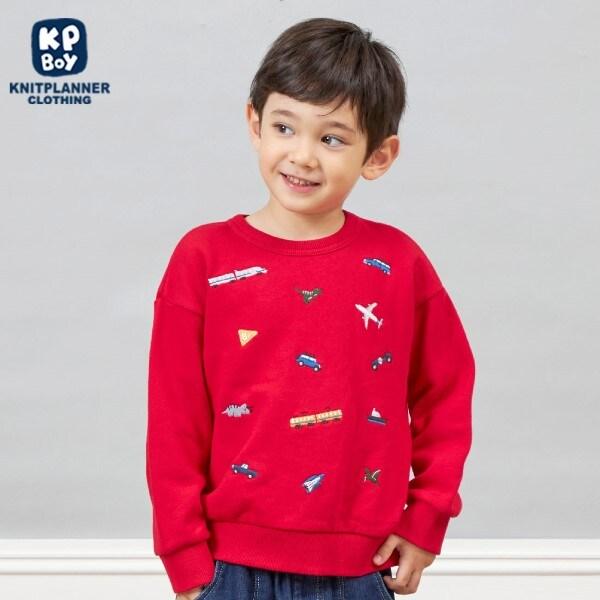 KPBOY 交通工具恐龍刺繡衛衣(80~150)