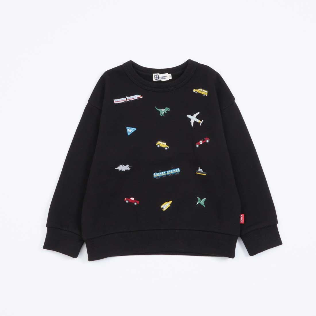 KPBOY 交通工具恐龍刺繡衛衣(80~150)