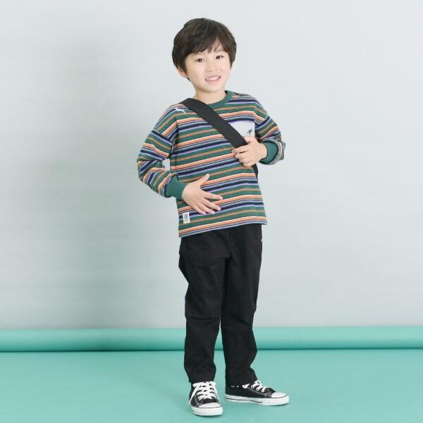 KPBOY 彈力斜紋長褲(100~160)