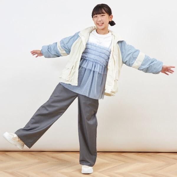 troislapins 拼色戶外夾克(140~160)