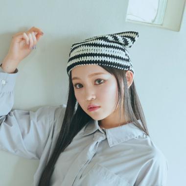 貓耳針織帽