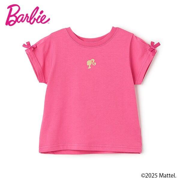 【Barbie】袖褶T恤