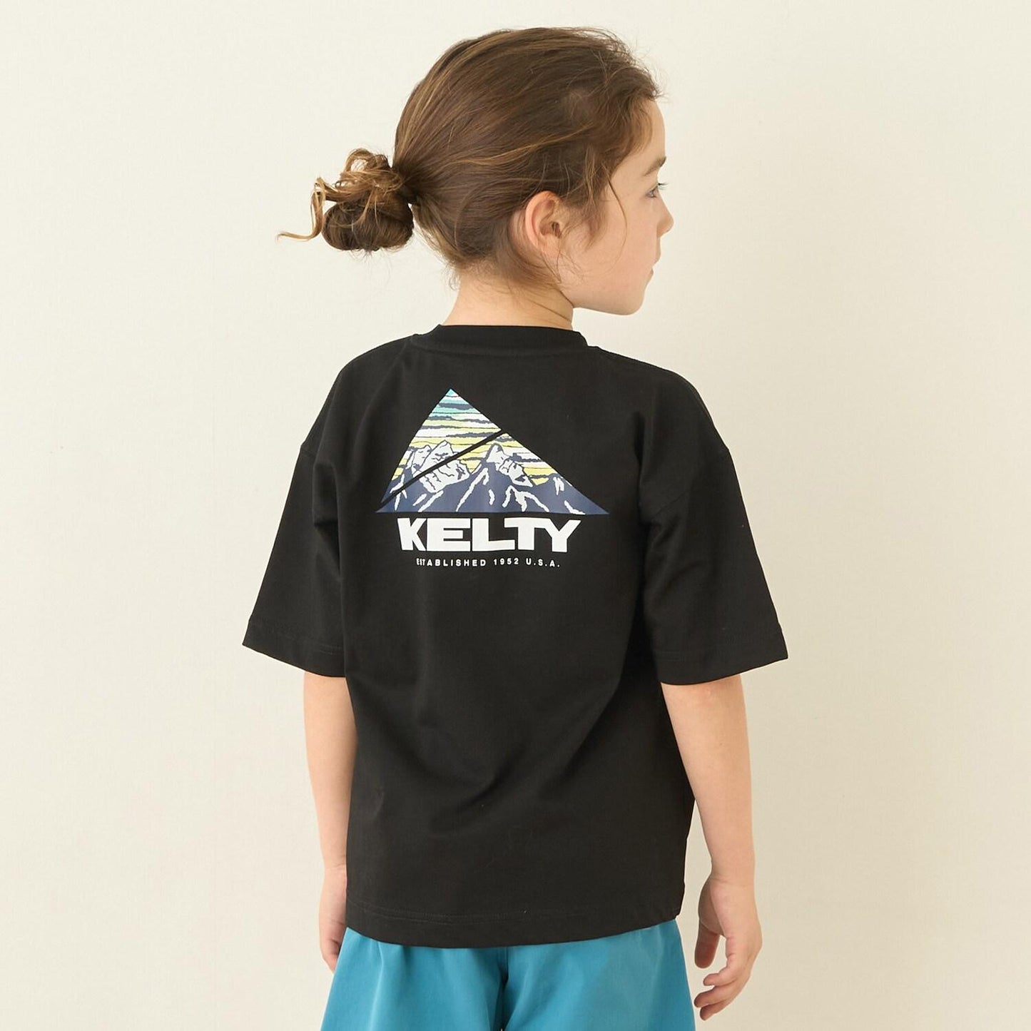 【接觸冷感】【KELTY】圖案拼接T恤
