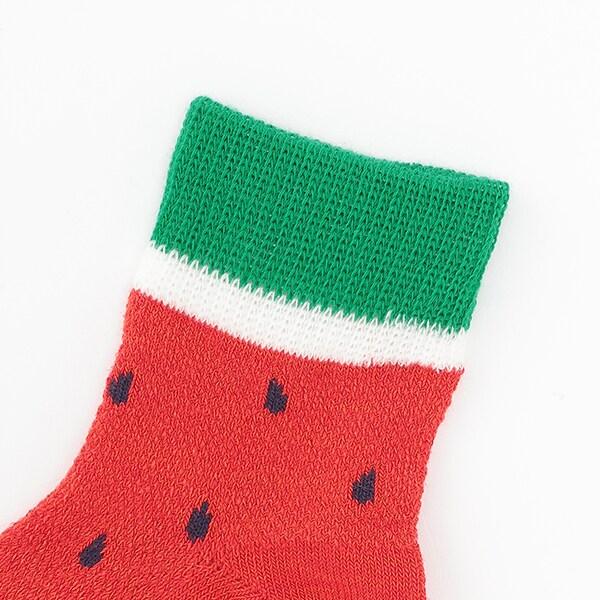 西瓜圖案襪