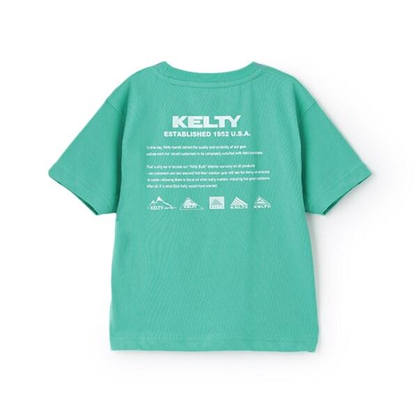 【接觸冷感】【KELTY】圖案拼接T恤