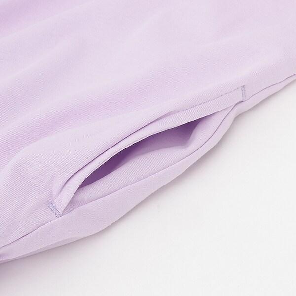 【芭蕾】前開襟水手領短袖連衣裙