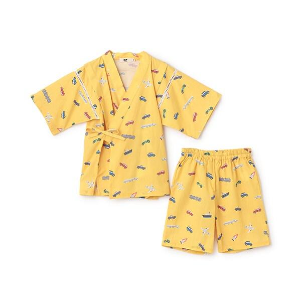 兒童和服套裝 交通工具全印花