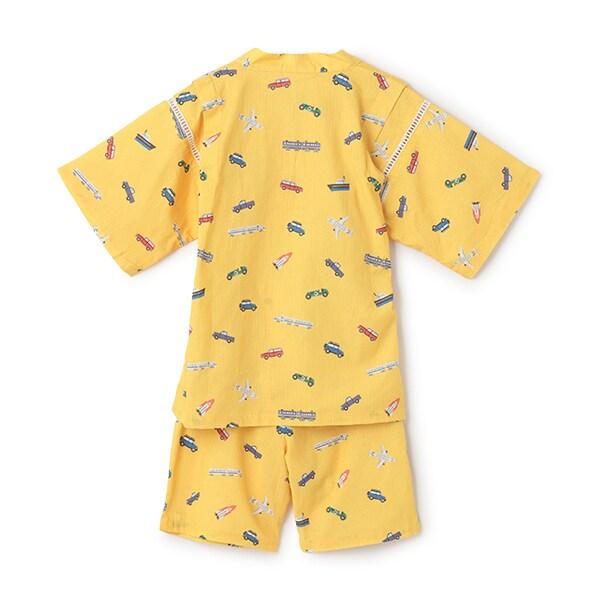 兒童和服套裝 交通工具全印花