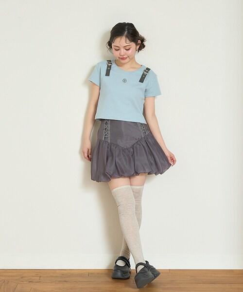 透視氣球裙【韓國時尚】