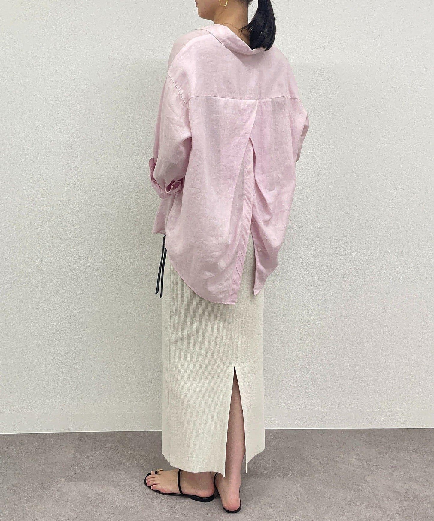 和紙針織裙