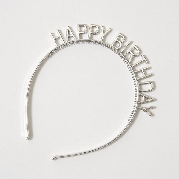 HAPPY BIRTHDAY頭箍