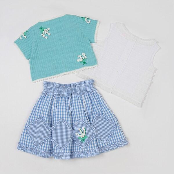 35週年 鈴蘭 短款開衫&半身裙套裝