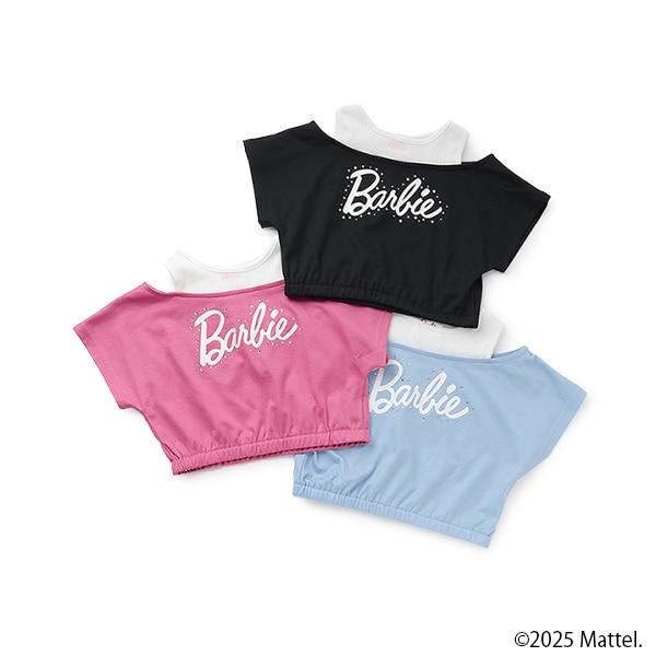 【防汙防潑水】【Barbie】疊穿風格T恤