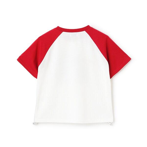 【LTXC】【吸水速幹/清爽】拼色插肩袖T恤