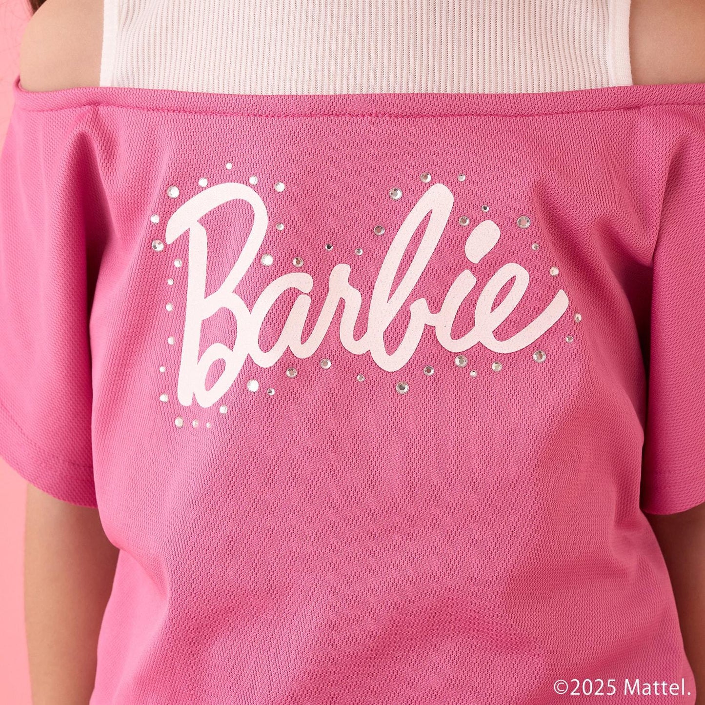 【防汙防潑水】【Barbie】疊穿風格T恤