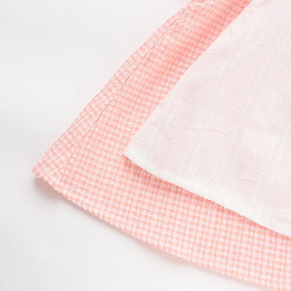 領口愛心刺繡長款上衣