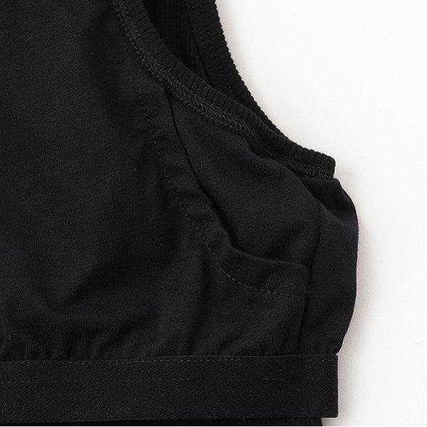 【AMI】網眼連帽衫×帶胸墊內搭套裝