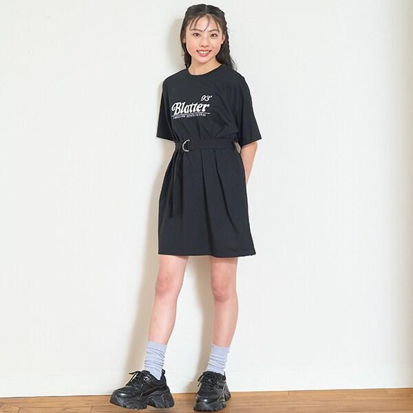 【7days】【GOODPRICE/接觸冷感/清涼】T恤連衣裙