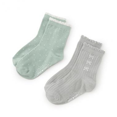 混色中筒襪2雙裝