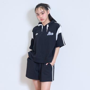【LTXC】【GOODPRICE】【純棉100%】條紋連帽衛衣套裝