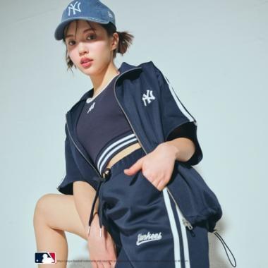 【LTXC】【MLB】【吸水速幹/清爽】短袖運動夾克