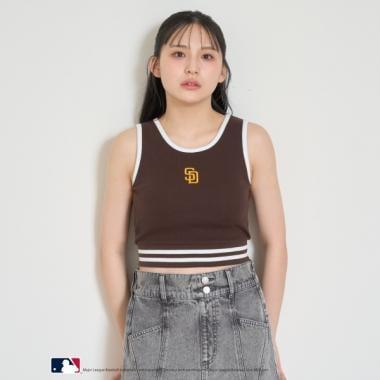 【LTXC】【MLB】【吸水速幹/清爽】帶胸墊背心