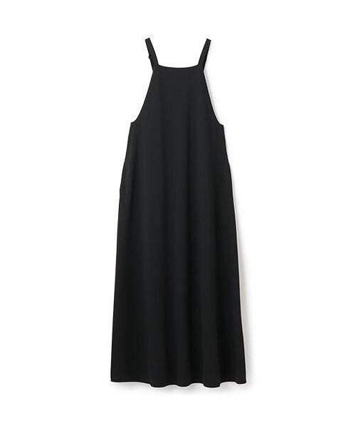 剪裁吊帶連衣裙