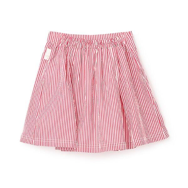 足球條紋天竺面料褲裙