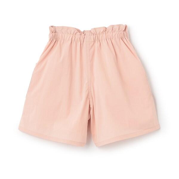 輕量速幹棉尼龍抽繩口袋闊腿短褲