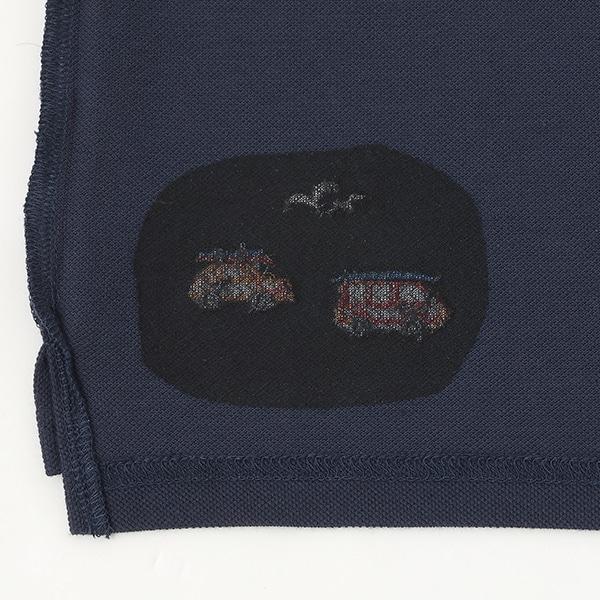 交通工具刺繡短袖POLO衫