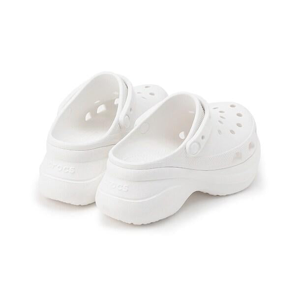 【crocs】厚底涼鞋