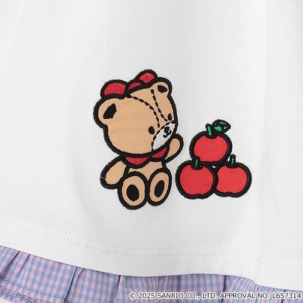 【HELLO KITTY】荷葉邊領女式長款上衣