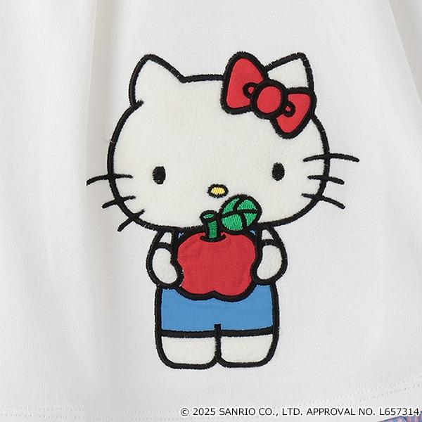 【HELLO KITTY】荷葉邊領女式長款上衣