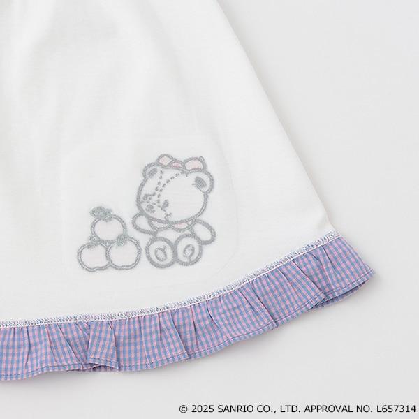 【HELLO KITTY】荷葉邊領女式長款上衣