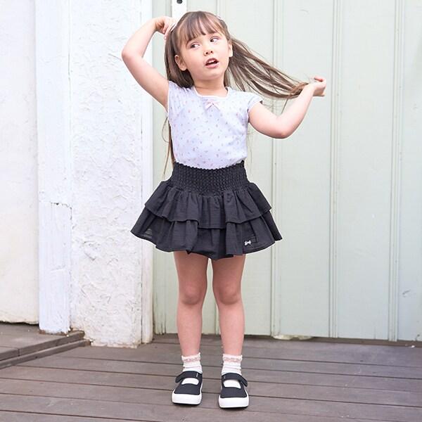 花卉印花超短上衣