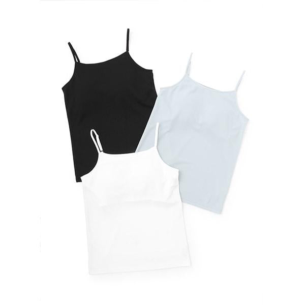 【基礎款】【接觸冷感/清涼】帶胸墊吊帶背心