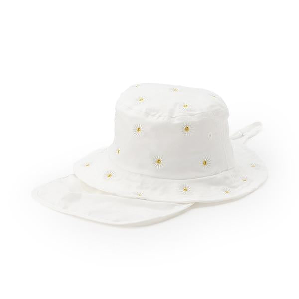 【防曬】刺繡漁夫帽