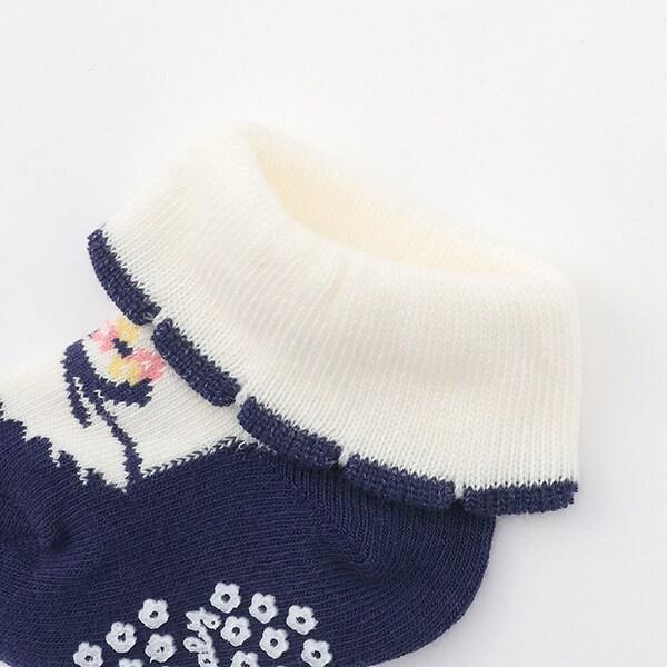 日本製/翻邊花邊蝴蝶結鞋襪
